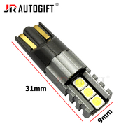 Bombilla LED T10 W5W para Auto, 12V-50V, 168 194 3030 6SMD Canbus Sin Error, Súper Brillante, Luz Interior, de Matrícula, de Techo