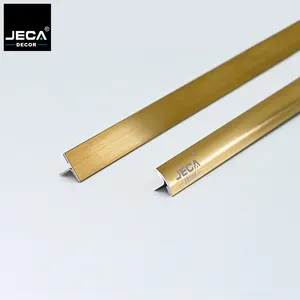 Foshan Factory JECA Tile Accessories Stainless Steel Tile Trim For Wall Floor Furniture Decoration 304 metal tile trims