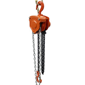 Palans à chaîne manuels de haute qualité, 1 tonne, à commande manuelle, robustes, certifiés CE, en acier, pour travaux de construction - Product Image 3