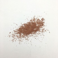 Billes de cuivre 99,9% T2, petite taille 0,5 mm, solides, C11000, surface lisse, roulements, marque Decok, certifiées ISO/RoHS, emballage en carton