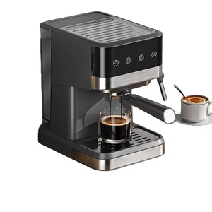 Cafetera Espresso Italiana para el Hogar - Cafetera Inteligente Semiautomática de 19 Bares con Molinillo Integrado y Vaporizador de Leche - Product Image 1