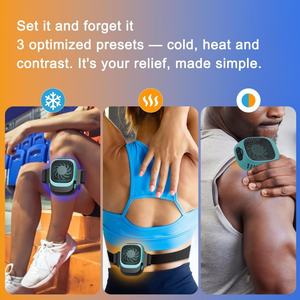 3-in-1 perangkat terapi panas dan dingin portabel 3-in-1 suhu Preset dapat dipakai untuk menghilangkan rasa sakit menggantikan kemasan es & bantalan pemanas - Product Image 4