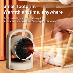 Qiataili Xách Tay <span class=keywords><strong>Mini</strong></span> Ptc 1500W Văn Phòng Chân Tay Mùa Đông Ấm Hơn <span class=keywords><strong>Fan</strong></span> Hâm Mộ Không Gian Nóng Điện <span class=keywords><strong>Fan</strong></span> Hâm Mộ Với Trọng Lực Tự Động Tắt - Product Image 5