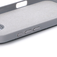 Étui de téléphone personnalisé antivol en fibre de carbone résistant aux rayures pour iPhone 16/17 Pro Max