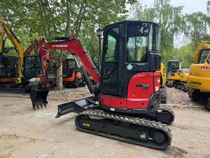 Miniexcavadora Yanmar de 3,5 toneladas fabricada en Japón, miniexcavadora Yanmar 35 de orugas usada Vio35 Vio55 Vio80 - Product Image 2