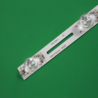 Bande lumineuse LED pour téléviseur LCD XS-2159-1, nouvelle, 32 pouces, 8 LED/590 mm-8LED-18 mm-OD20-6V, pour téléviseurs 32 pouces.