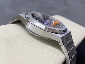 นาฬิกากลไกกันน้ำคุณภาพสูงสุดหรูหรา ขนาด 41 มม. โรงงาน APS รุ่น 4302 กลไก 155-10 กระจกแซฟไฟร์กันน้ำ Audemarss สีดำ - Product Image 6