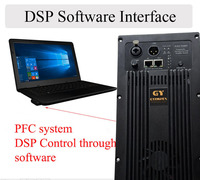 Módulo Amplificador de Potencia Clase D de Doble Canal DSP31FIR de 800w, Placa de Audio Profesional con Control DSP Mediante Software a Través de Computadora