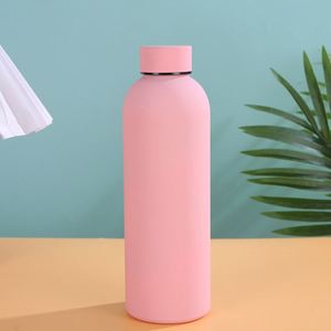 Smooth Inner Wall 304 Stainless Small Mouth Vacuum <b>Flask</b> Gym Training Travel Commute Drinking <b>Bottle</b> Custom Imprint Service - Product Image 3