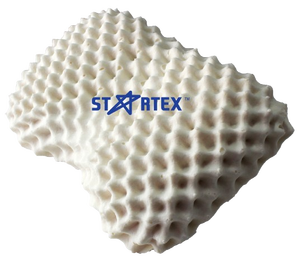 หมอนยางพาราธรรมชาติ 100% สตาร์เท็กซ์ คุณสมบัติเย็นสบายดุริยางและสามารถซักได้ - Product Image 3