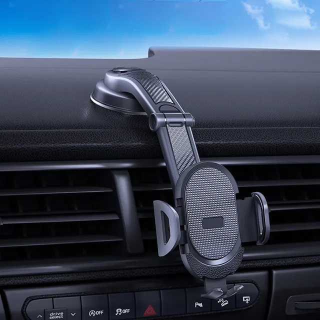 New design portable Car phone holder dashboard navigation bracket Suction cup type car phone holder for car