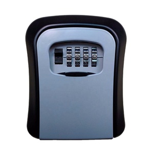 Key safe storage Lock Box/Outdoor Wall Mounted Digital Key security box lock/4-Digit Combination Lock Box