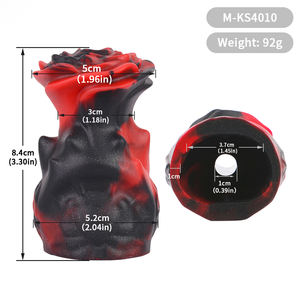 FUNSM Ruthtoy Boules buccales en silicone liquide, bâillon buccal avec cordon en cuir réglable, jouet sexuel pour adultes pour hommes et femmes - Product Image 6