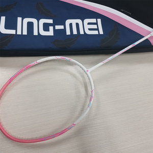 <span class=keywords><strong>Raquette</strong></span> de <span class=keywords><strong>badminton</strong></span> à cadre de vent cassé 4u en fibre de carbone ultra légère de haute qualité Offre Spéciale - Product Image 2