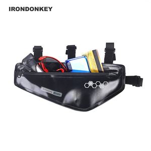 IRONDONKEY universale custodia rigida borsa da sella comoda attrezzatura elettrica traversa anteriore per bicicletta borse da bicicletta scatole - Product Image 4