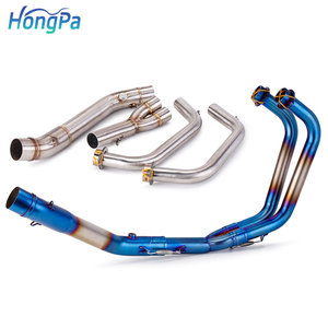 Silencieux d'Échappement à <span class=keywords><strong>Coude</strong></span> Modifié en Acier Inoxydable pour <span class=keywords><strong>Moto</strong></span> Yamaha Yzf-R3 R25 Mt03 R3 - Product Image 4