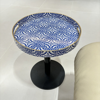 Plateau de service à prix compétitif, plateau de service décoratif de luxe pour la présentation des aliments, plateau de buffet, plateau en plastique, vente en gros