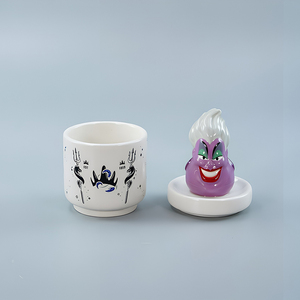 Scatola Portagioie 3D in Dolomite Dipinta a Mano - Design Personalizzato da Strega Marina con Motivo Tridente - Product Image 6