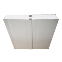 Panneau composite EPS ignifuge 75 mm, aluminium 0,7 mm pour système de toiture