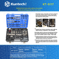 Outil de démontage de culasse Kuntai KT-5117 sans joint de soupape pour véhicules Mercedes-Benz, BMW, Volkswagen, Audi, fabriqué en Chine continentale