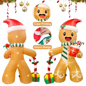 8ft Giáng Sinh Gingerbread Người Đàn Ông Đèn Cao <span class=keywords><strong>Inflatable</strong></span> Sân Trang Trí <span class=keywords><strong>Inflatable</strong></span> Giáng Sinh Giáng Sinh Mới Trang Trí Nội Thất Mẫu <span class=keywords><strong>2025</strong></span> - Product Image 3