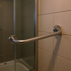 Barra de Seguridad Recta de Acero Inoxidable de 30 cm para Baño - Product Image 3