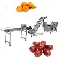 Dates commerciales Ligne d'emballage de classement des fruits Machine Ligne de classement et de tri des cerises Ligne de tri des fruits orange
