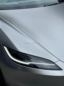 PET Matt Satin Liquid Silver Autoadhesivo Plástico Respaldo PET Liner Mate Líquido Chrome Silver Color Change Wrap Car Vinyl - Product Image 5