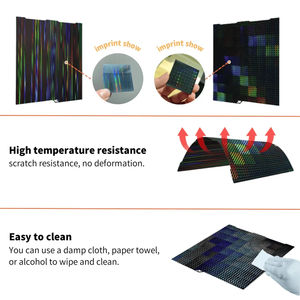 Plaque de construction 256x268 pour Anycubic Kobra 3 Combo, plaque en acier à ressort double face PEO PET <span class=keywords><strong>PEY</strong></span>, surface de construction pour imprimante 3D - Product Image 5