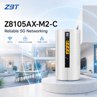 Modem débloqué OpenWRT MT7981B double bande 2,4 GHz 5,8 GHz 5G avec 2 emplacements pour carte SIM