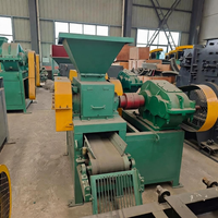 Machine de fabrication de briquettes de charbon de bois, lignite, boues carbonées, magnésium, gypse, kaolin, poudre de chaux, en forme de coussin, de cœur, de boule ou de rondelle