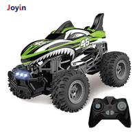 Super rapide RC Monster 1:14 2.4 GHz télécommande camion jouet avec tout-Terrain lumière et musique dinosaure voiture en PVC pour adultes