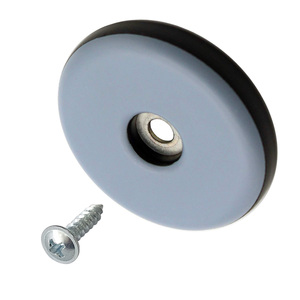 Almohadillas deslizantes móviles reutilizables para muebles, deslizador de muebles de plástico con tornillo para alfombra, azulejos de madera dura, venta al por mayor - Product Image 2