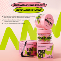 Gel Coiffant Fixation Forte à Base d'Eau pour Tresses, Sans Résidus, Marque Privée, Gel Coiffant pour Cheveux, Cire Cheveux, Gel de Tressage pour Femmes Noires