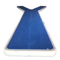 Plate-forme flottante gonflable d'île de loisirs de quai de yacht pour le stationnement de bateau ponton gonflable antidérapant pour le bateau