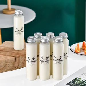 Bouteille ronde en plastique de jus pressé de motte en PET de 350ml sans Bpa - Product Image 3