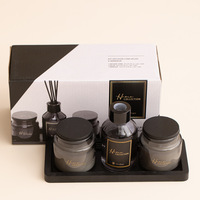 Coffret Cadeau d'Aromathérapie en Rotin pour Rafraîchir l'Air, Décoration Parfumée pour Chambre, Maison, Hôtel, Bougie, Vente en Gros, Souvenir, Cadeau pour Amis