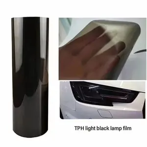 Abnehmbare hoch glänzende Auto Scheinwerfer Rücklicht Aufkleber TPH Schutz Auto lampe Vinyl folie