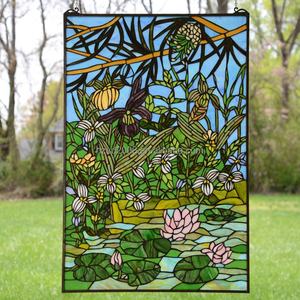 กระจกสีลายคริสตจักรสไตล์ยุโรปแบบกำหนดเองจากจีน สำหรับประตู หน้าต่าง ผนัง ตกแต่งผนังแบบม่าน โครงสร้างแข็งแรง - Product Image 2