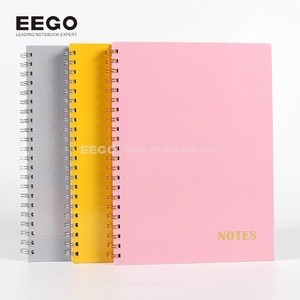 <span class=keywords><strong>Quaderni</strong></span> <span class=keywords><strong>a</strong></span> Spirale per Studenti con Copertina in Carta Formato A4, Copertina Rigida, Rosa, Giallo, Grigio, 100 Pagine - Product Image 2