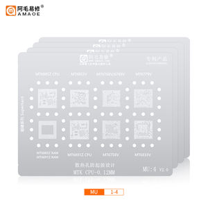 BGA Reballing Stencil สำหรับ Qualcomm SDM SM MTK MT Series <span class=keywords><strong>CPU</strong></span> RAM SM8750/SM8635 SM8250/SM8350 SM4250 SM8750 SM8550 <span class=keywords><strong>MT6989</strong></span> MT6989W - Product Image 4