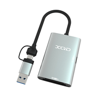 3 en 1 de alta velocidad USB3.0 5Gbps XQD lector de tarjetas Plug and Play Usb/usb-c Otg SD/TF lector de tarjetas para cámara teléfono móvil tableta