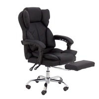 Fauteuil de bureau ergonomique inclinable en gros avec dossier pivotant réglable en hauteur et structure métallique pour atelier et chambre à coucher