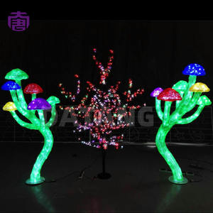 Novedosa Lámpara LED con Forma de Árbol de Hongos, Decoración Contemporánea para Parques, Plazas y Balcones en Venta - Product Image 3