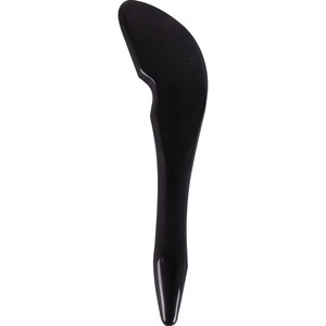 Commercio all'ingrosso corno di bufalo raschiando bordo occhio viso gua sha bastone viso sottile corpo attraverso massaggiatore guasha corno meridiano - Product Image 5