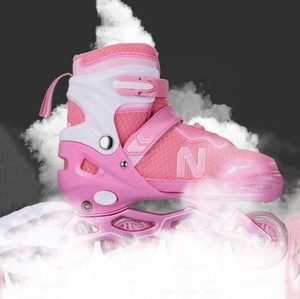 Giá thấp nhất Giày trượt con lăn đặc biệt cho thị trường giá rẻ PU bánh xe <span class=keywords><strong>Inline</strong></span> Giày trượt với cao su PVC bánh xe - Product Image 2