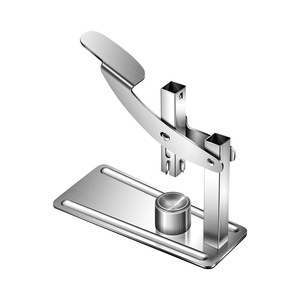 ที่เปิดเกาลัดสแตนเลสพร้อมด้ามจับ ดีไซน์ปุ่มกดเพื่อการแกะเปลือกและเปิดเปลือกอย่างง่ายดาย พร้อมที่หนีบถั่ว - Product Image 2