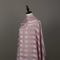 Tissu de doublure en satin tissé à carreaux en polyester pour Kaftan et Thobe – Fluide, doux, style élégant, toucher lisse – Vente directe usine
