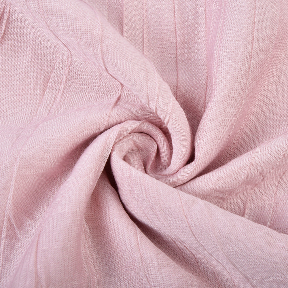 Wholesale 82%Rayon 18%Nylon Plain Fabric for Girls Dress Breathable Lightweight Comfortable Material