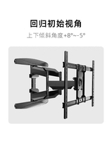 Support mural en acier pour téléviseur intelligent JIANGHAO certifié CE P65, robuste, pivotant, mobile, 600x400mm, 85 pouces, supports et chariots muraux pour téléviseurs NB
